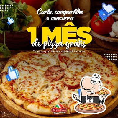 No Parma Pizza, você pode pedir pizza