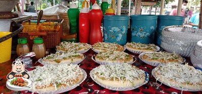 Food at All Moin Tasty Pizza