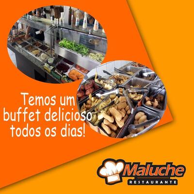 Aqui está a publicidade do Maluche Restaurante