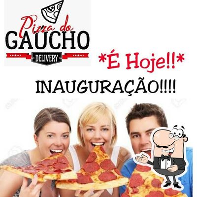 A publicidade mostra informações sobre o Pizza do Gaúcho - Delivery Laguna SC