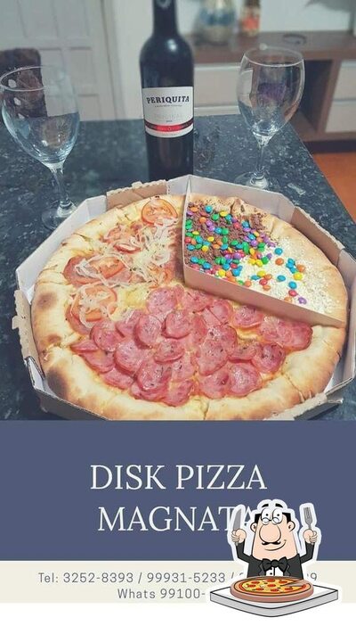No Disk Pizza Magnata Toledo PR, você pode provar pizza