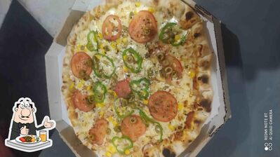 Comida em Magia da pizza