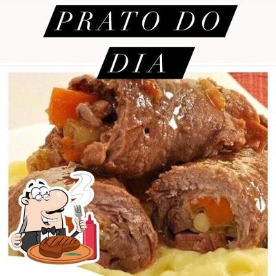 Santos Café provê pratos de carne