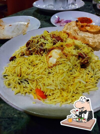 Food at Hotel Saroj