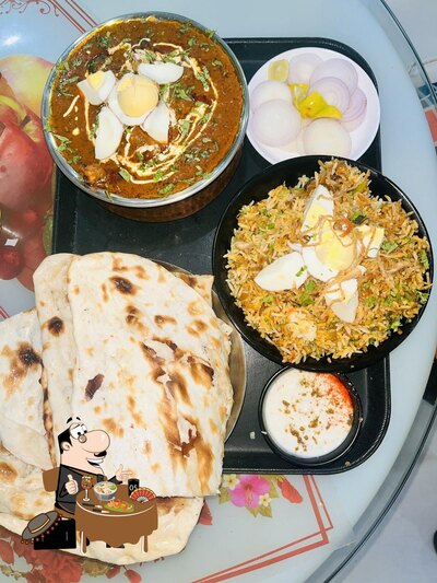 Food at Palaash Restaurant