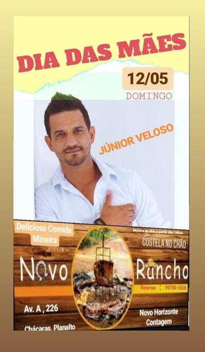 Aqui está a publicidade do Novo Rancho" Contagem MG