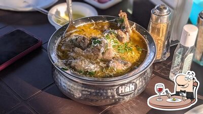 Food at Alfa Chicken Point