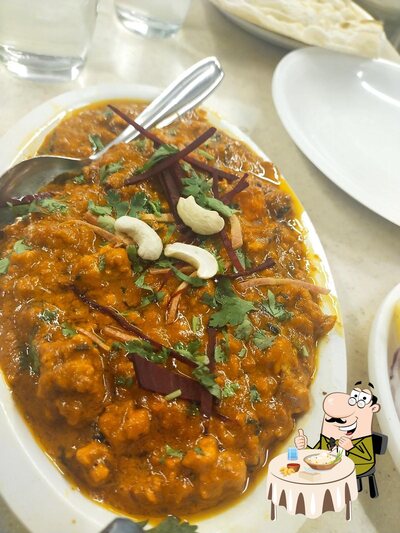 Food at Good Luck Restaurant