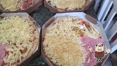 Comida em Lancheria do Antonio