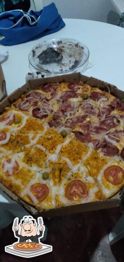 Peça pizza no Pedra do Mar Pizzaria