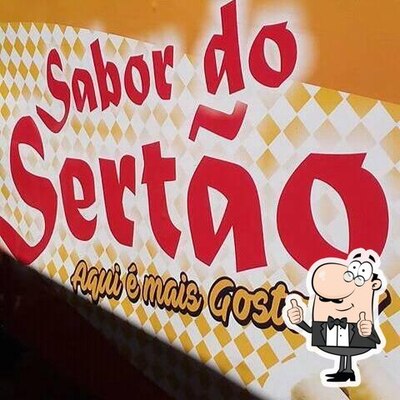A representação gráfica da marca do Sabor do Sertão
