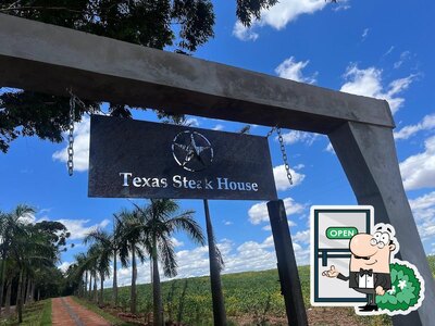 O exterior do Texas Steak House