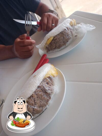 Comida em Tapiocaria do sapatinho
