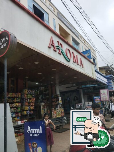 Check out how Aroma looks outside