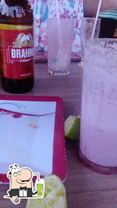 Você pode pedir uma bebida do menu