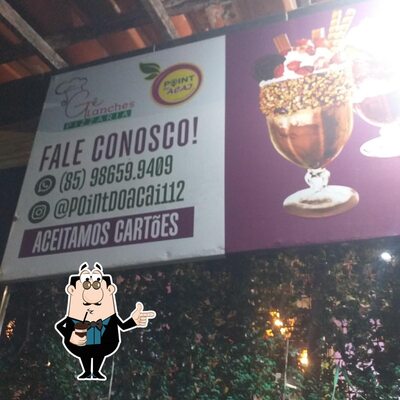 Você pode desfrutar de uma bebida do menu