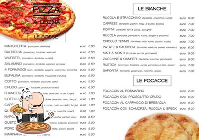 Scegli una pizza alla pizzeria Piccolo Casale
