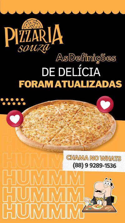 Platos en Pizzaria souza
