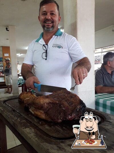 Desfrute da seleção de pratos de carne