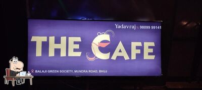 Take a seat at one of the tables at The cafe