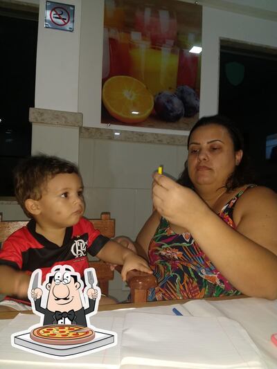 Experimente pizza no Pizzaria Aquarius