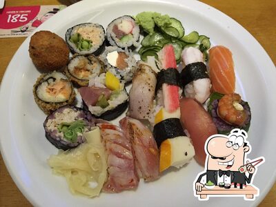 Presenteie-se com sushi no Sushi Umi