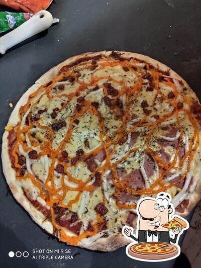 Escolha pizza no Pizzaria Primo- Disk