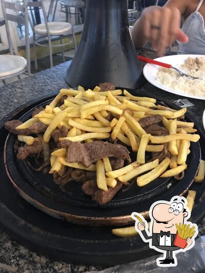 O Billy The Grill oferece fritas