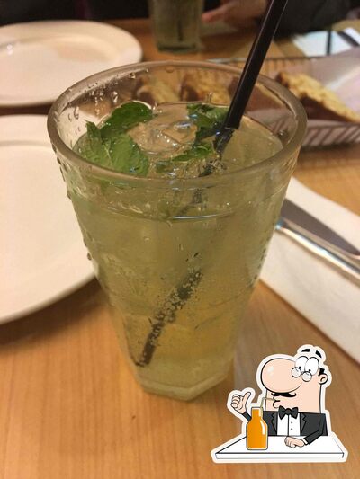 You can order a drink from the menu
