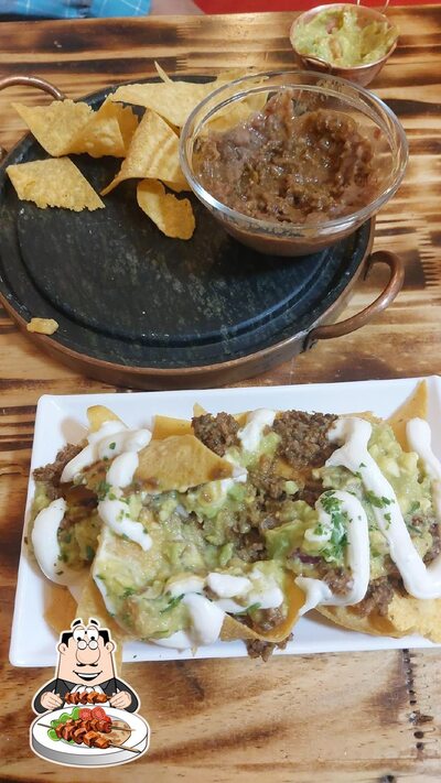 Comida em Distrito do taco
