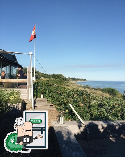 L'extérieur de Kadeau Bornholm