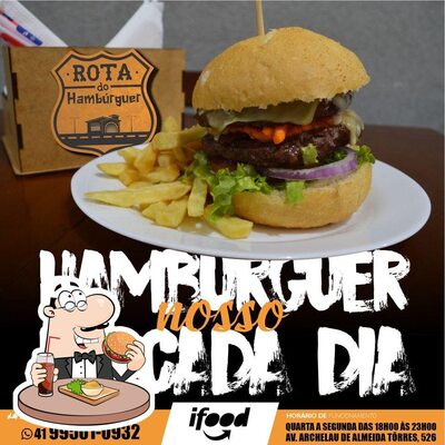 Os hambúrgueres do Rota do Hamburguer irão satisfazer diferentes gostos
