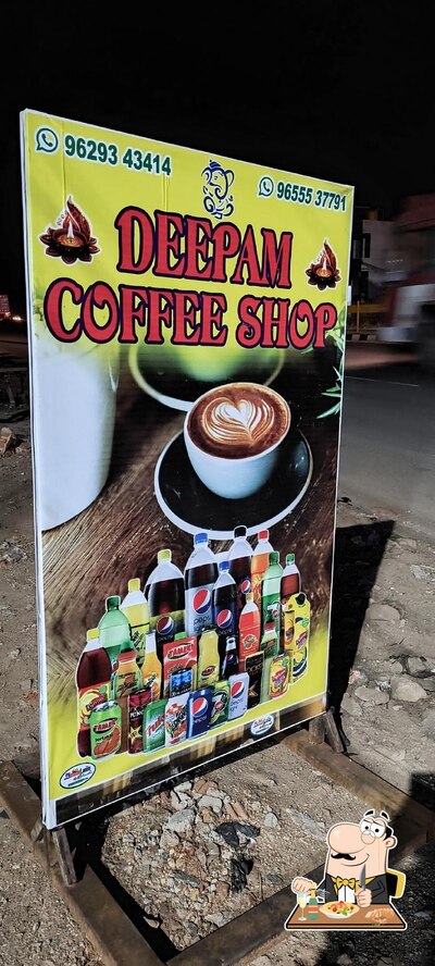 Meals at DEEPAM COFFEE SHOP