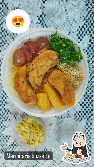Platos en Marmitaria do Buzzette