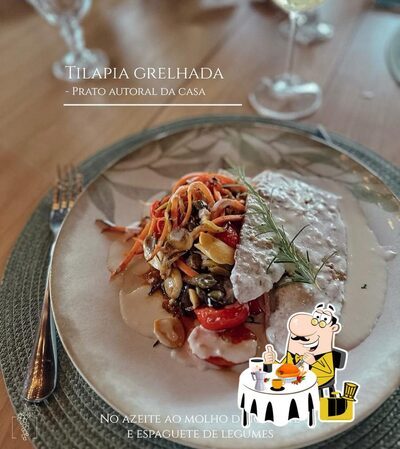 Platos en Cave Ristoranti