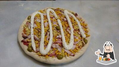 Platos en Mandara pizzas