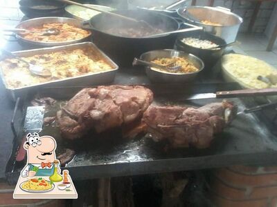 Comida em Fogão a Lenha