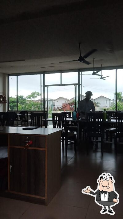 The interior of Satkar Restaurant and Cafe
