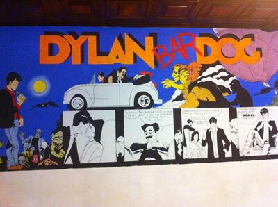 Ecco la pubblicità di Bar Dylan Dog
