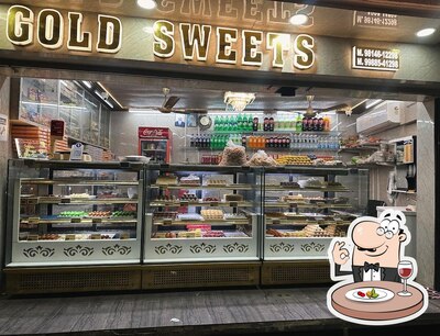 Food at Gold Sweet Shop