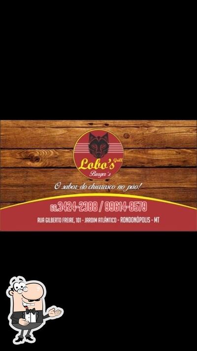Aqui está a publicidade do LOBO'S GRILL BURGER'S
