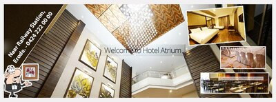 Check out how Hotel Atrium Erode looks inside