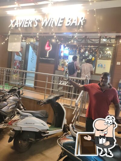 Enjoy the view outside Xavier Wine Shop