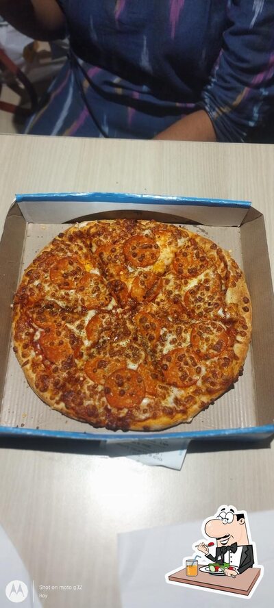 Food at Domino's Pizza
