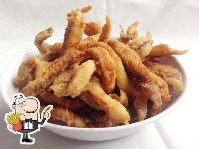 At Restaurante Peixe No Bafo you can get finger chips