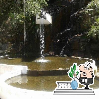 O exterior do Lanchonete e Restaurante Bica D'Agua