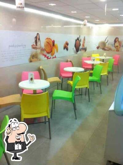 Take a seat at one of the tables at Iboco
