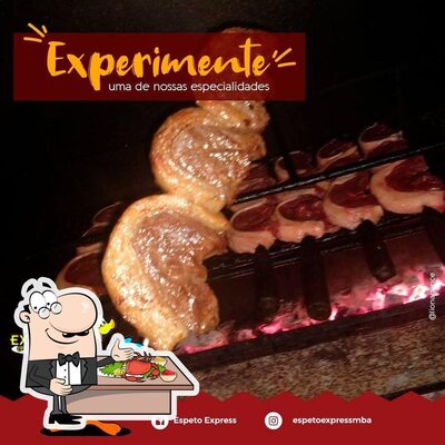 Os visitantes do Espeto Express podem experimentar diferentes refeições de frutos do mar