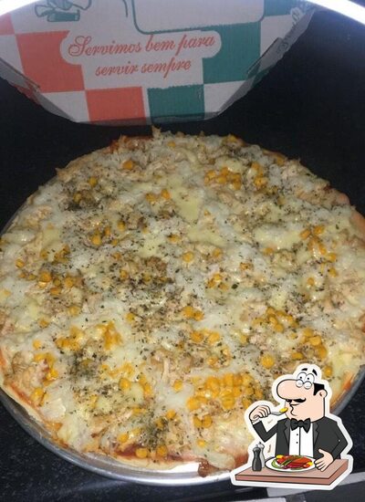 Platos en Rural Pizza