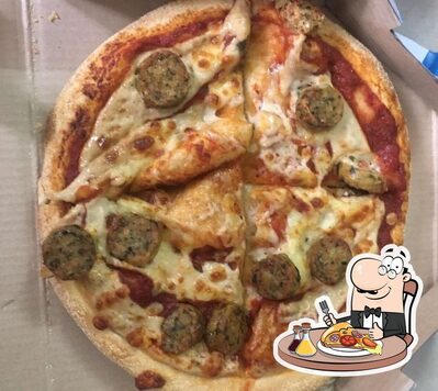 Order pizza at Domino's Pizza